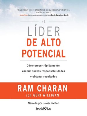 cover image of El líder de alto potencial (The High-Potential Leader)